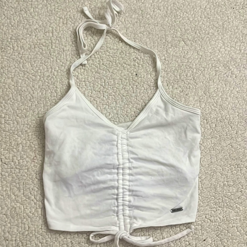 Hollister white top size XS